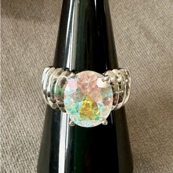 SALE FOR ONE WEEK ONLY
Vintage BADAVICI  Elegant Sterling Silver Ring sz10 - Picture 1 of 5